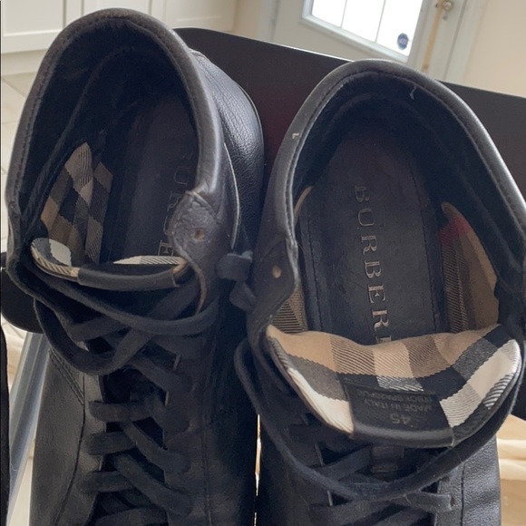 Burberry Black Leather Men’s Boots - Picture 6 of 6